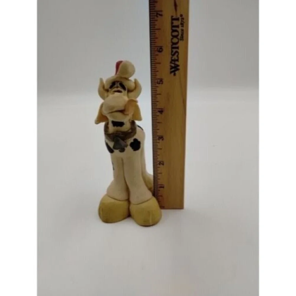 Adorable Resin Cow Figure 5.5